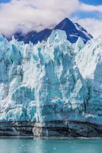 Alaska. Margerie glacier in the Glacier Bay National Park.